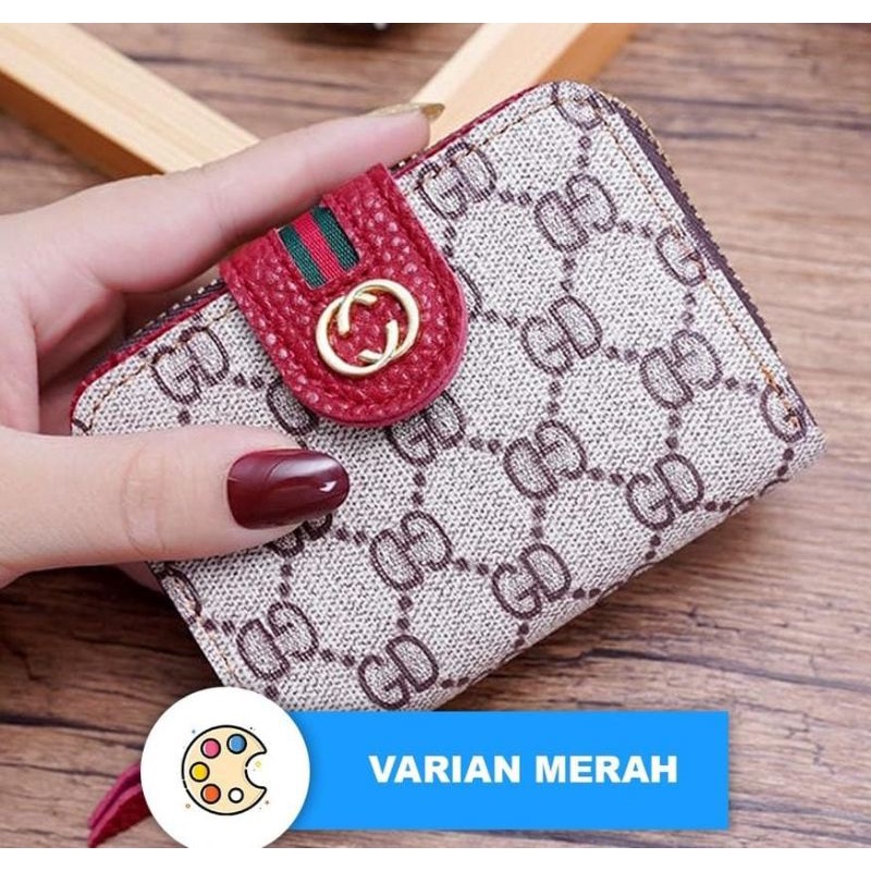 Medan Termurah kd56 Dompet lipat import GD Dompet zipper motif GC