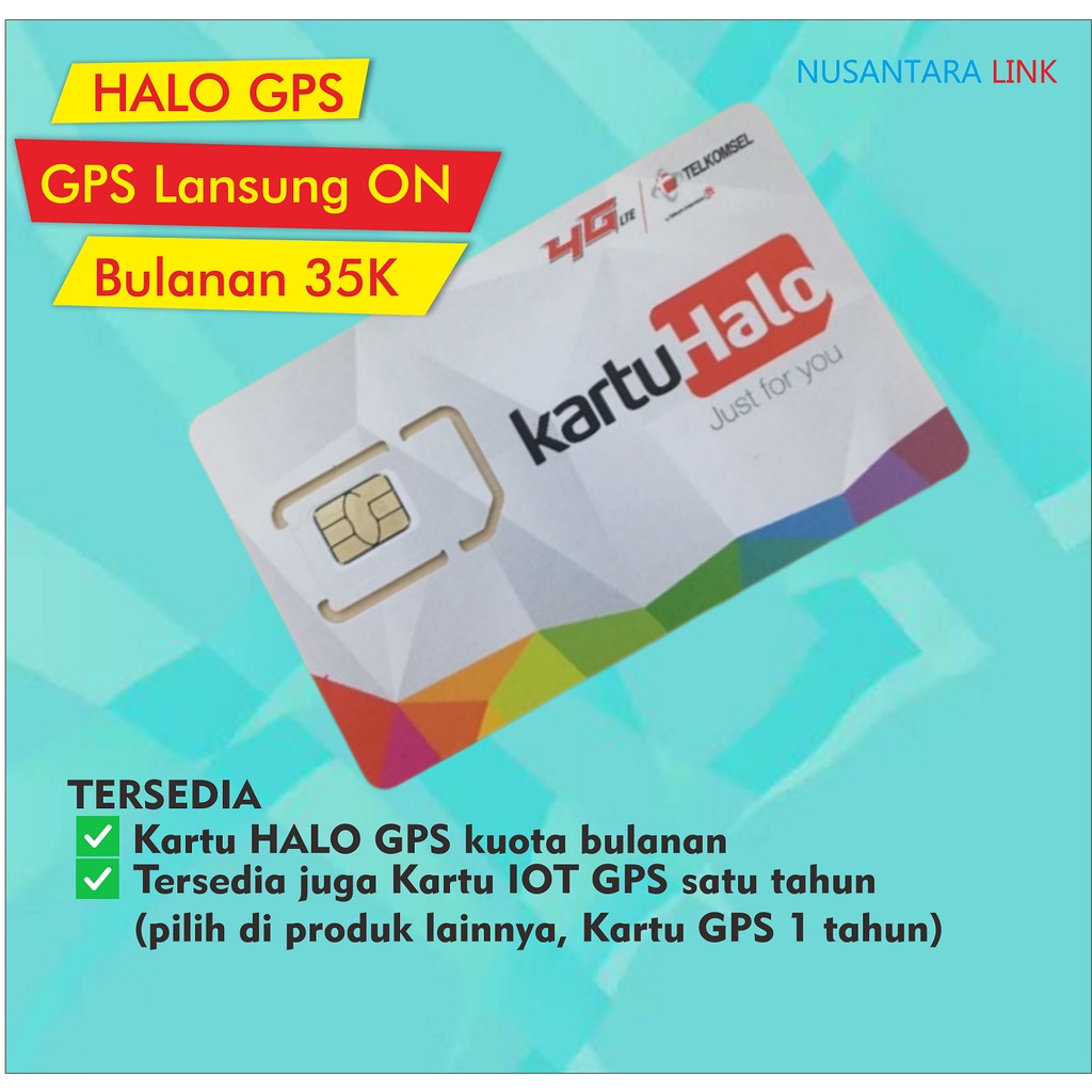 Kartu Halo Khusus GPS dan Obeng Kecil GPS