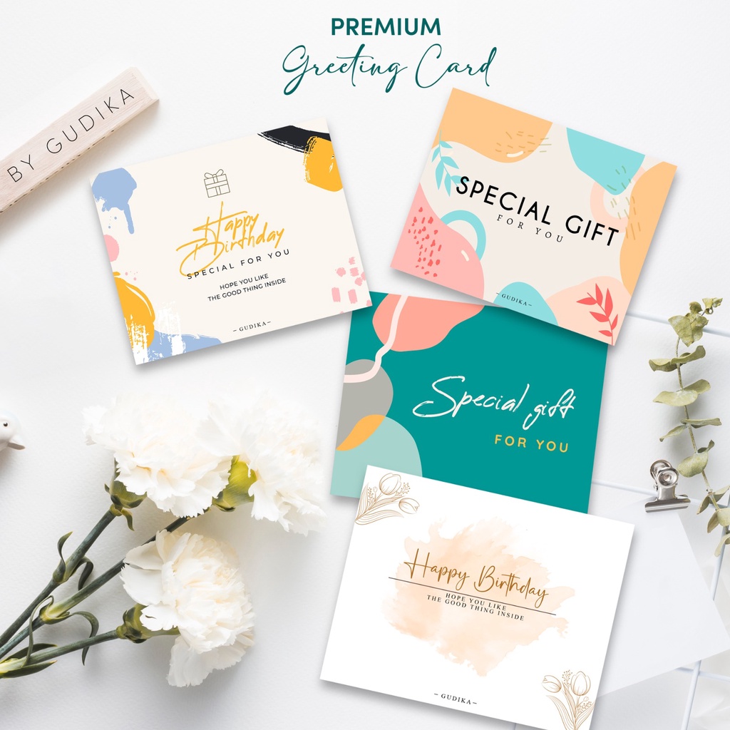 Greeting Card | Kartu Ucapan | GUDIKA | Premium Quality