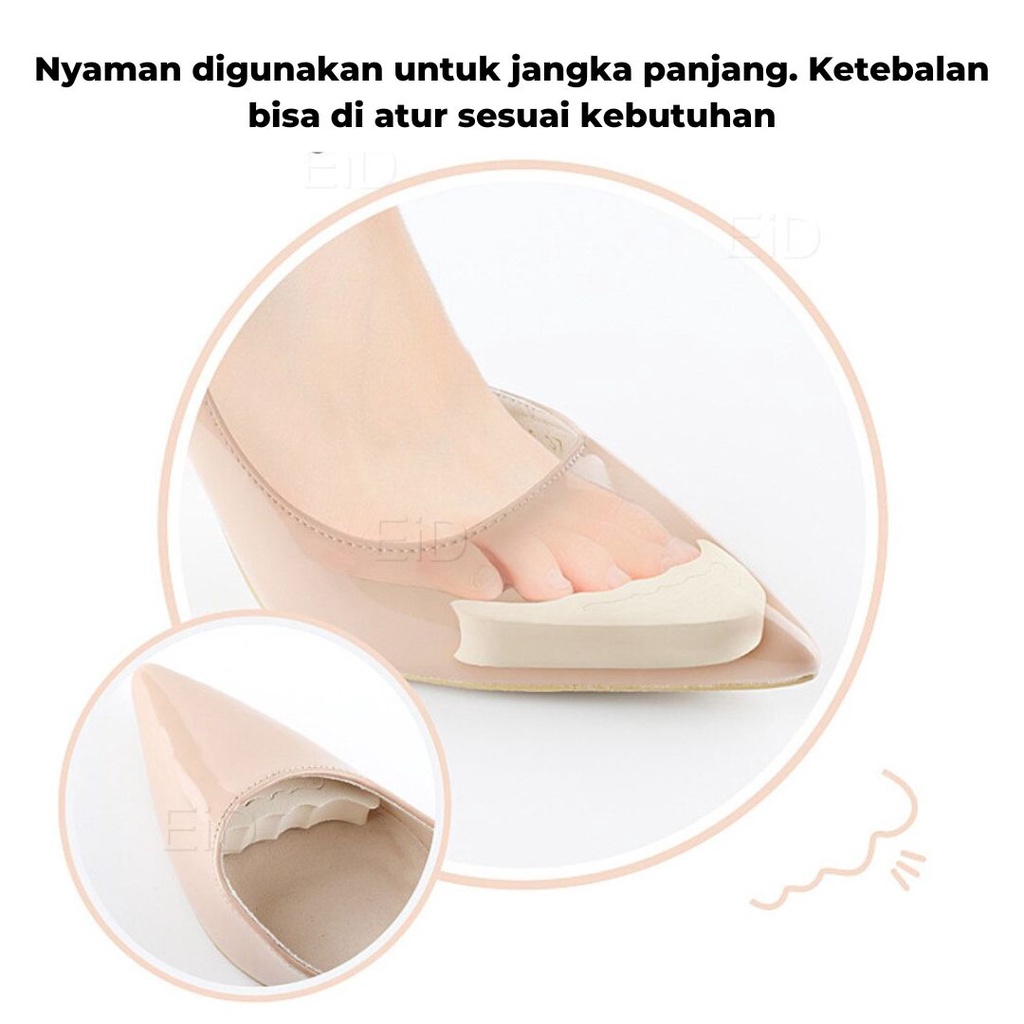 Insole Busa Foam Tambahan Pengganjal Ganjalan Sepatu Longgar Kebesaran