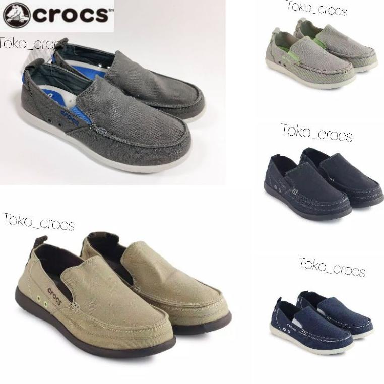 HOT SALE Sepatu Crocs walu men / best seller / sepatu pria crocs walu man