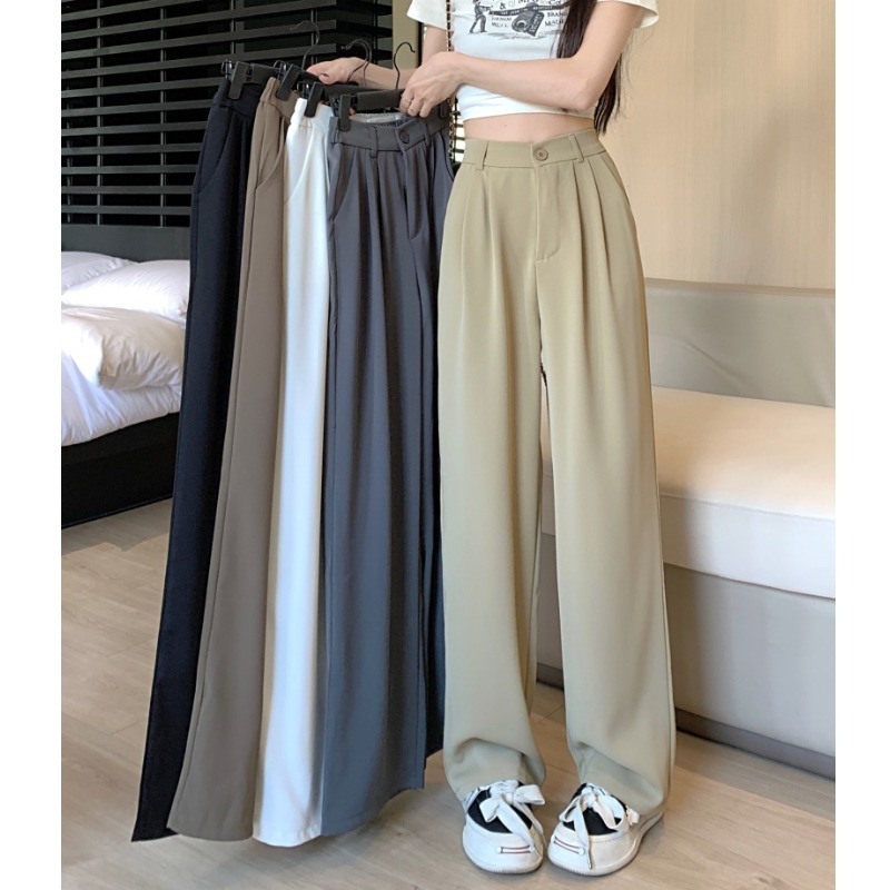 ✅COD Kulot Celana Panjang Wanita Loose Highwaist Fashion Import (Pilihan multiwarna)