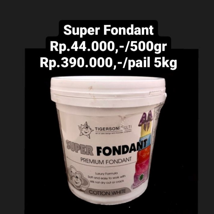 

Super Fondant 1 Pail isi 5 kg