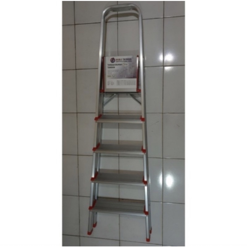 DT DHL105 Tangga lipat 5 step tangga rumah pijakan kaki 5 step