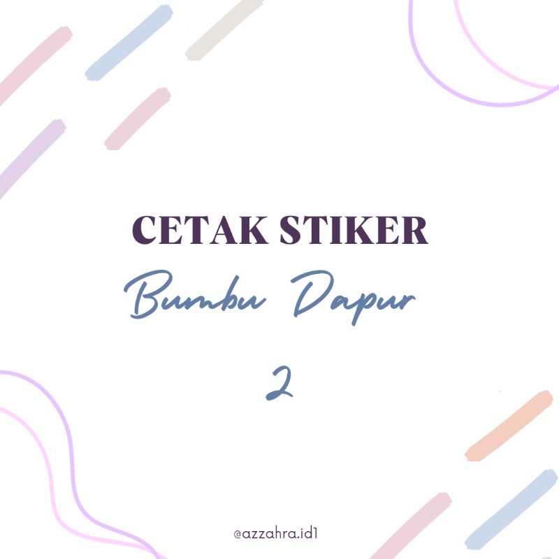 

Cetak Stiker Bumbu Dapur 2