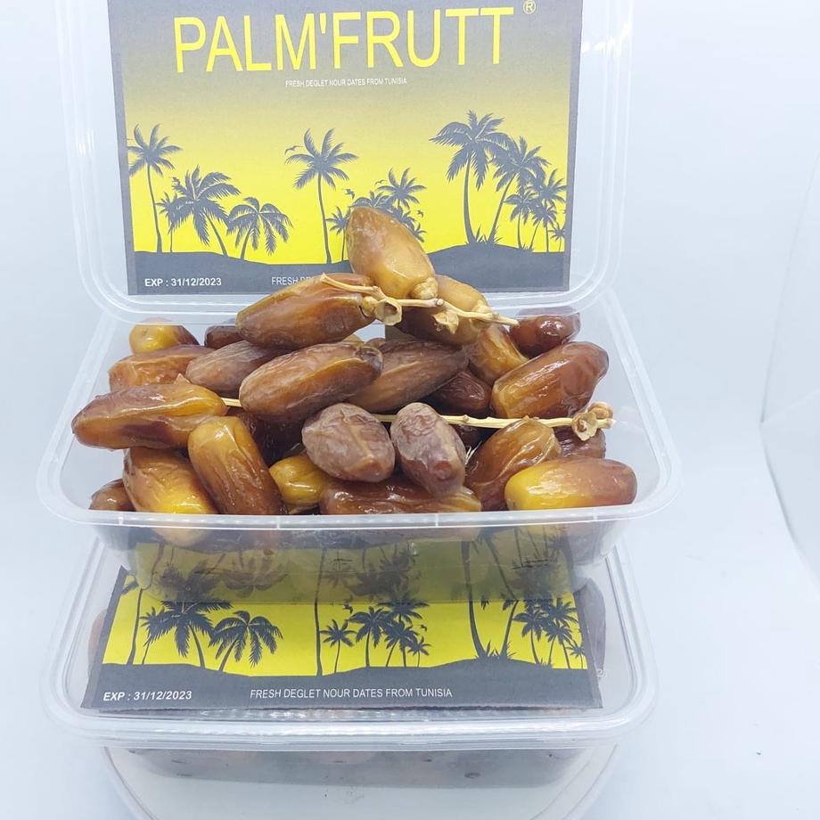 

○ kurma palm frutt/kurma tangkai tunisia 500gr/palm fruit original [kemasan box mika] ➾