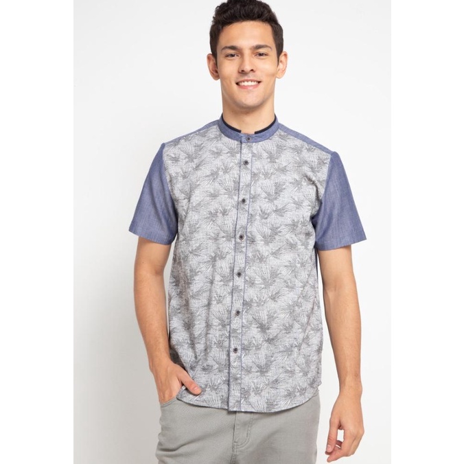 BAYAR DITEMPAT MOC Kemeja Koko Lengan Pendek Pria EZE-WHITE /BAJU KOKO PRIA/BAJU KOKO DEWASA/BAJU KO