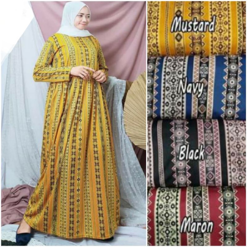 [Home Dress] BEST SELLER GAMIS HYGET JUMBO SALUR MALIKA || GAMIS_MURAH