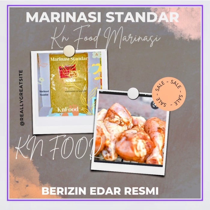 

[Ready Stock]- Bumbu Perendaman Marinasi Marinade Fried Chicken 1Kg-Marinasi Standar - MarinasiStandar