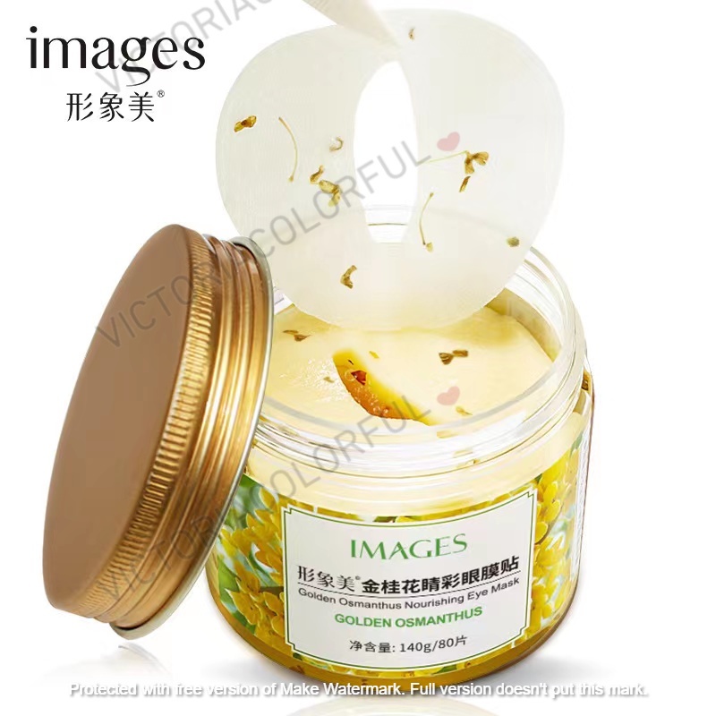 IMAGES Golden Osmanthus Nourshing Eye Mask Perawatan Mata(80LEMBAR)