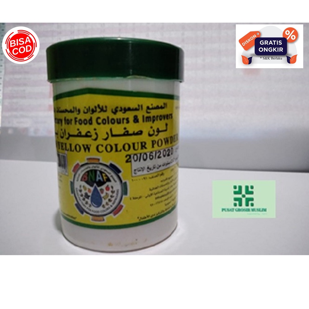 Saffron Yellow Color Powder / Zafaron / Safron / Zafaran