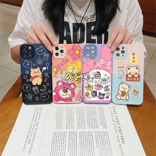 OR1013 CASE SOFTCASE CASING JELLY MOTIF KOMBINASI 2 WARNA CUTE SWEATY OPPO A11K A12 A15 A15S