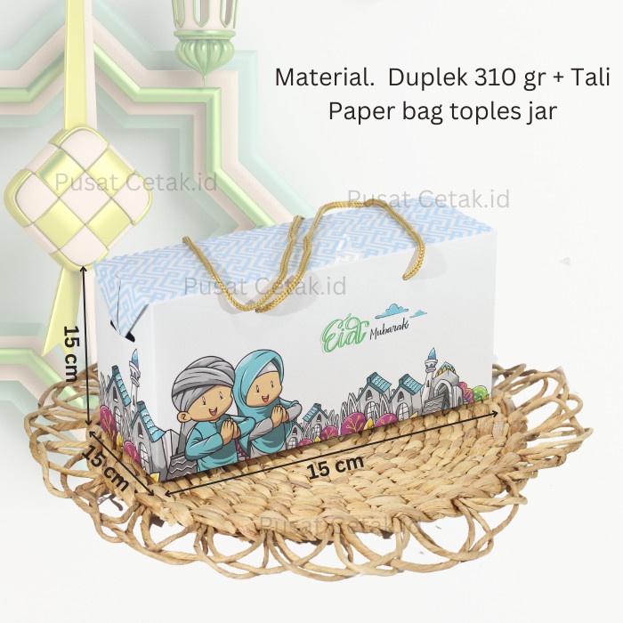 

Parsel Ramadan Paper Bag Toples Parcel Lebaran Box Hampers Idul Fitri 048