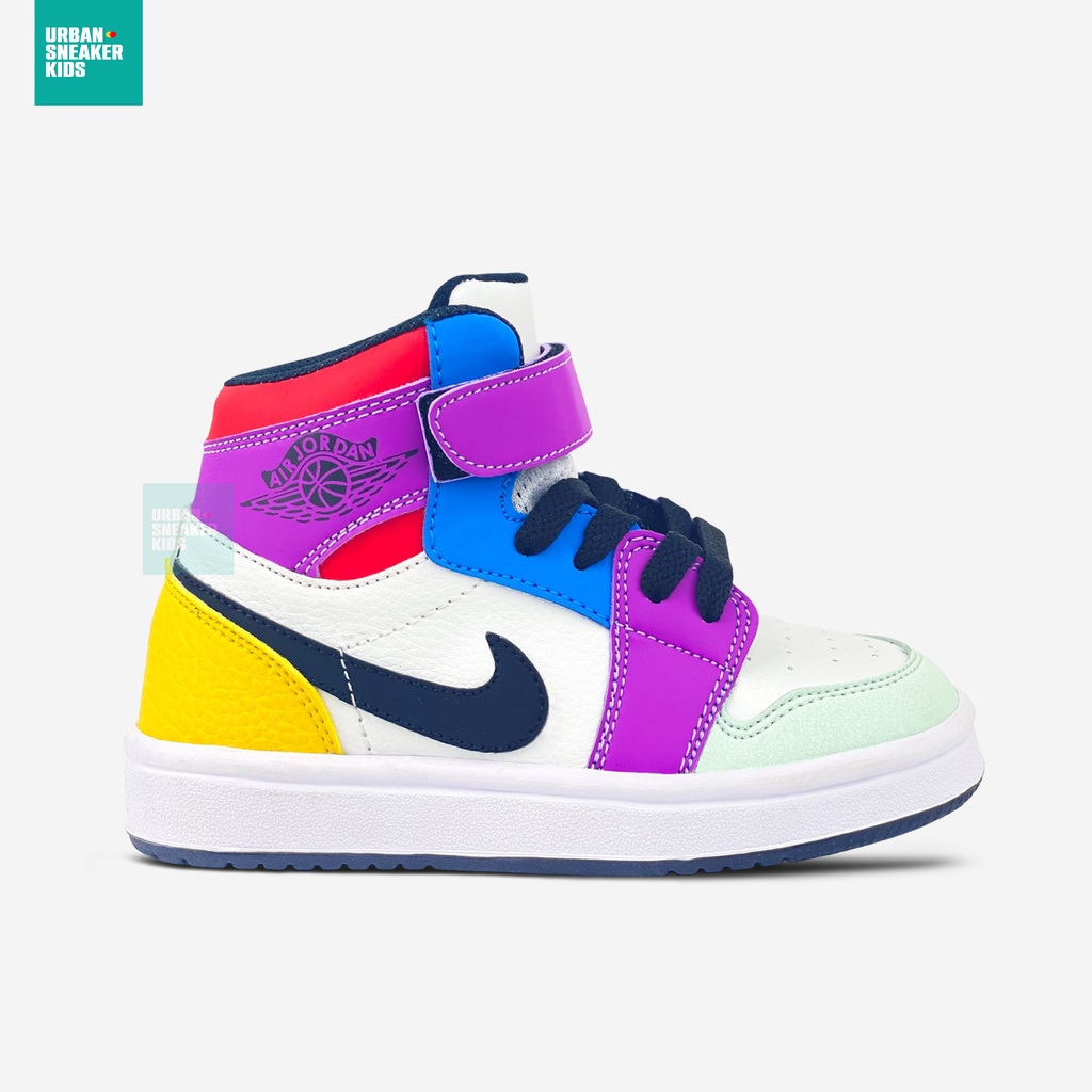 Sepatu Anak Perempuan Sneakers Purple Import Usia 3-10 Tahun - Urban Sneaker Kids