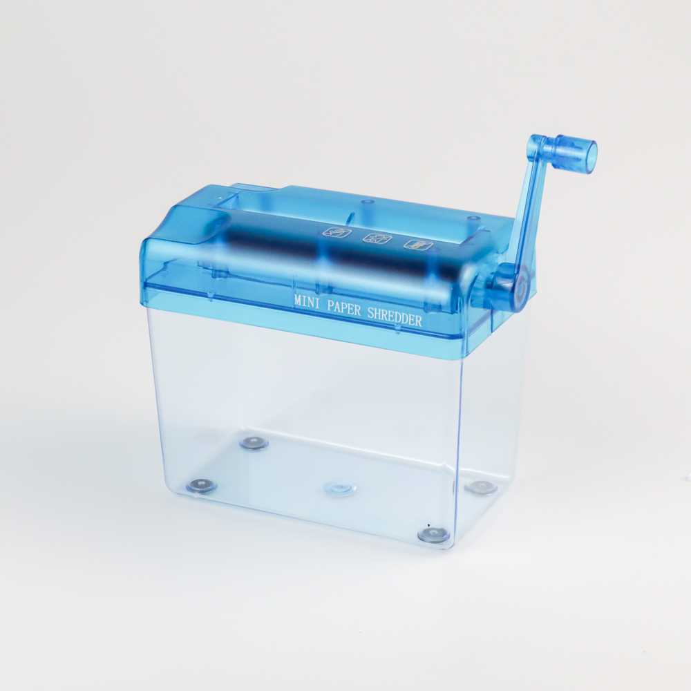 

Alat Penghancur Kertas / Paper Shredder Mini Manual Tanpa Listrik Serbaguna (Penghancur kertas / CD / Credit Card)