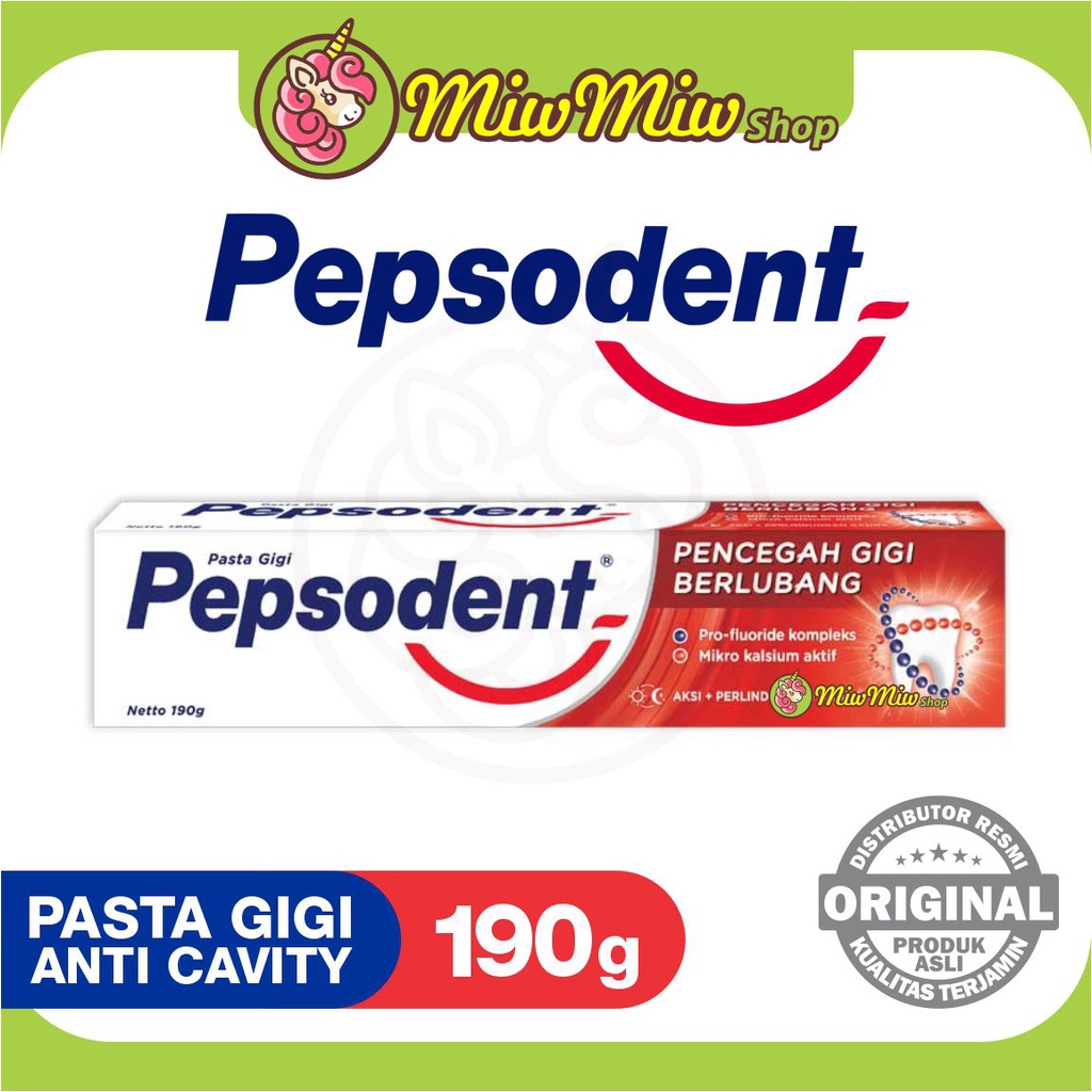 PEPSODENT Pasta Gigi Anti Gigi Berlubang (Anti Cavity)