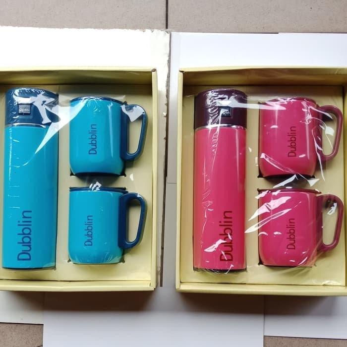 Minum Termos Dan Gelas Mug Dubblin Regent Gift Set