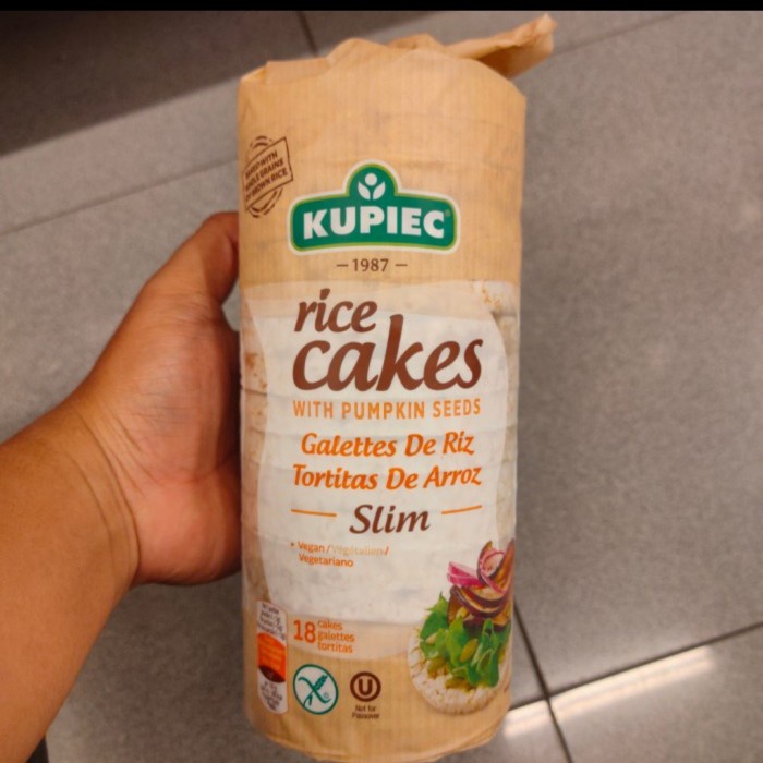 

kupiec rice cakes with pumpkin seeds 90gr