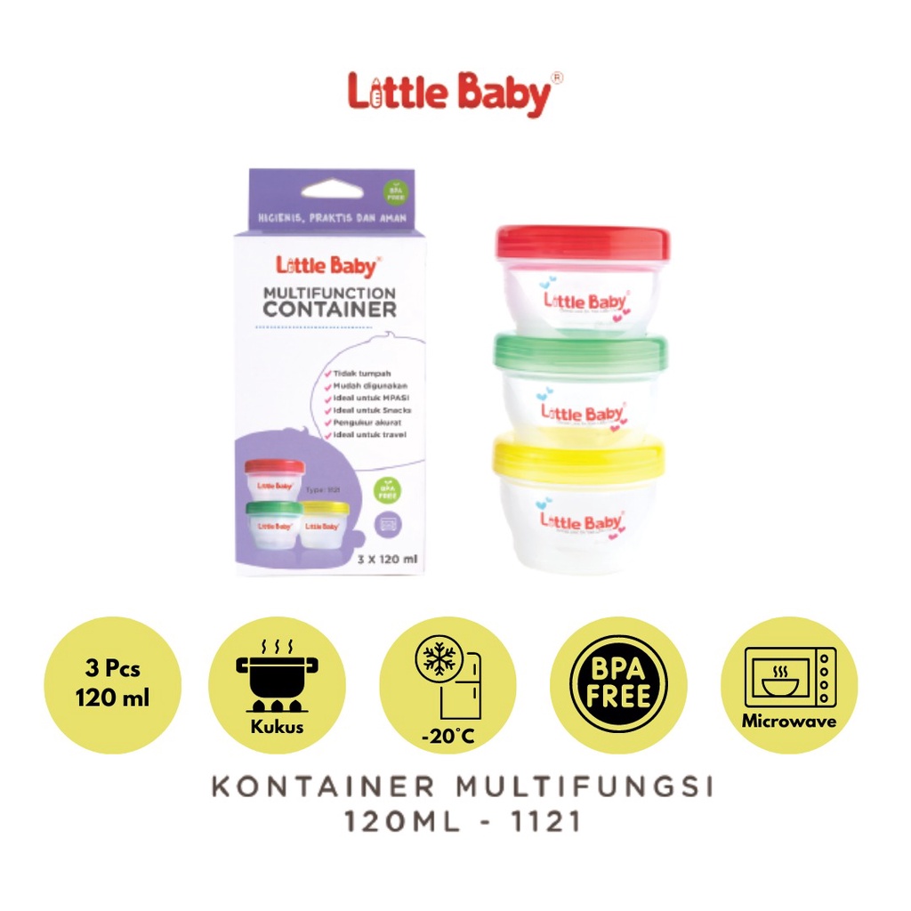 Little Baby Multifunction Container / Food container / Wadah Mpasi