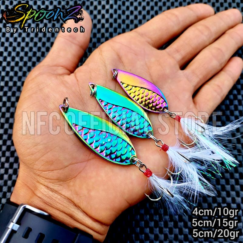 Lure Metal SpoonZ Spoon by TRIDENTECH 10gr 15gr 20gr