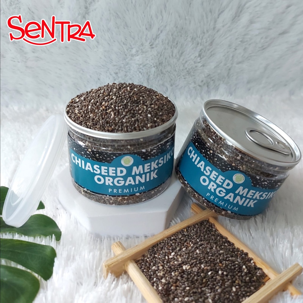 

Chiaseed Meksiko Organik || Biji Chia Seed Impor Premium Kemasan PET CAN