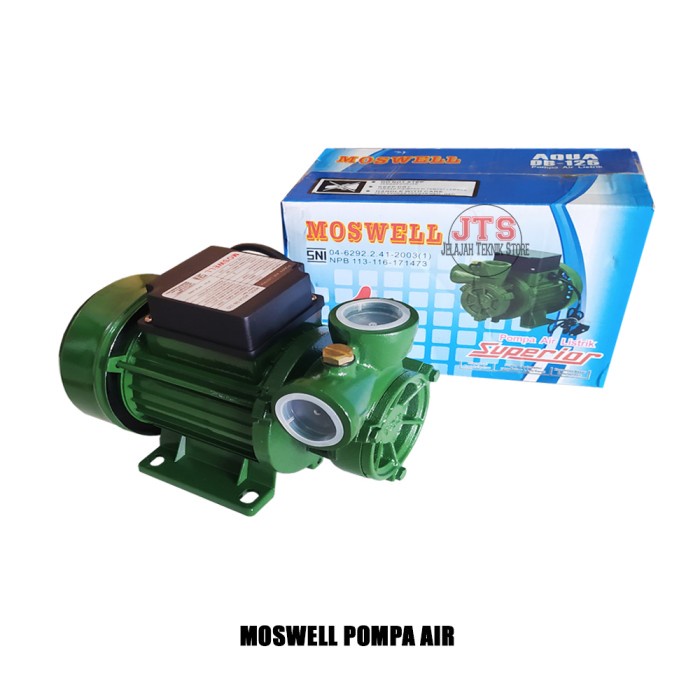 MOSWELL Pompa Air Pipa 1inch Sedot Air Sumur Pompa Air Listrik DB-125