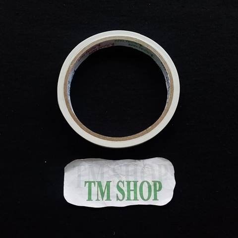 

Double Dobel Tape Kertas Isolasi Perekat Bolak Balik 1/2 Inch 11mm