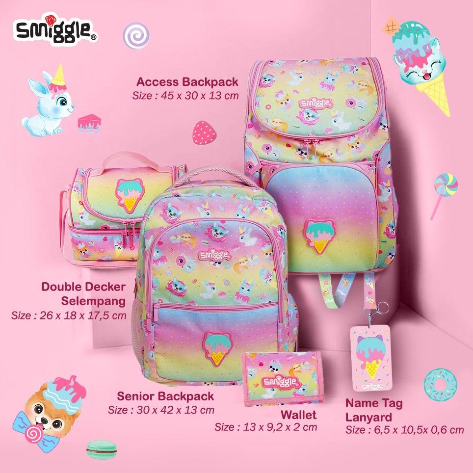 SMIGGLE ATTACH GALAXY GRADASI 2022 ransel anak senior/access