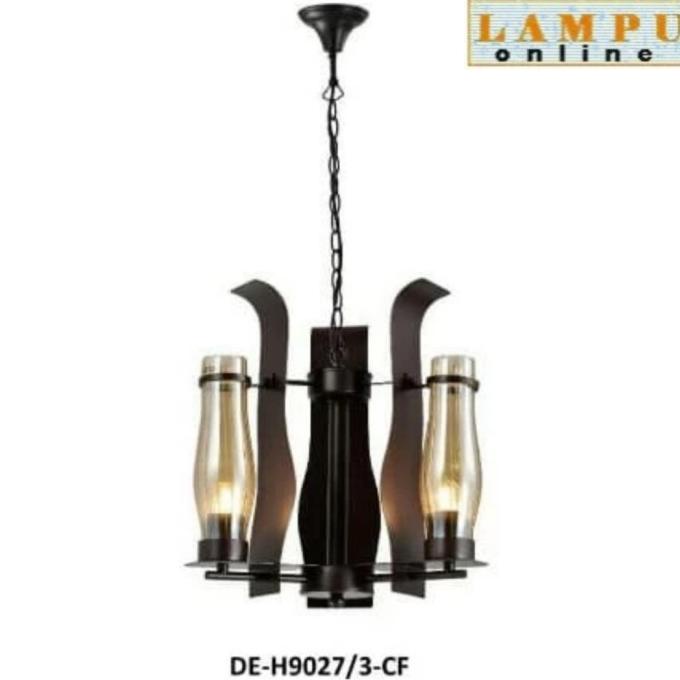 Lampu Gantung Klasik Modern Semprong De-H9027-3-Cf Ayu.Septriasa