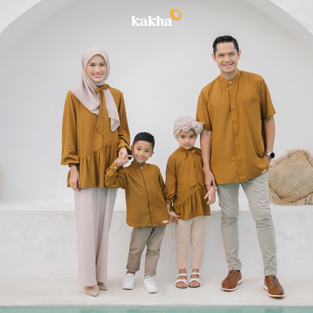 Kakha - Sarimbit Keluarga Borneo (B) / Baju couple keluarga / Sarimbit Keluarga / Baju muslim couple