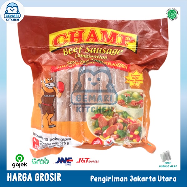 

CHAMP SOSIS SAPI 375 GRAM ISI 15