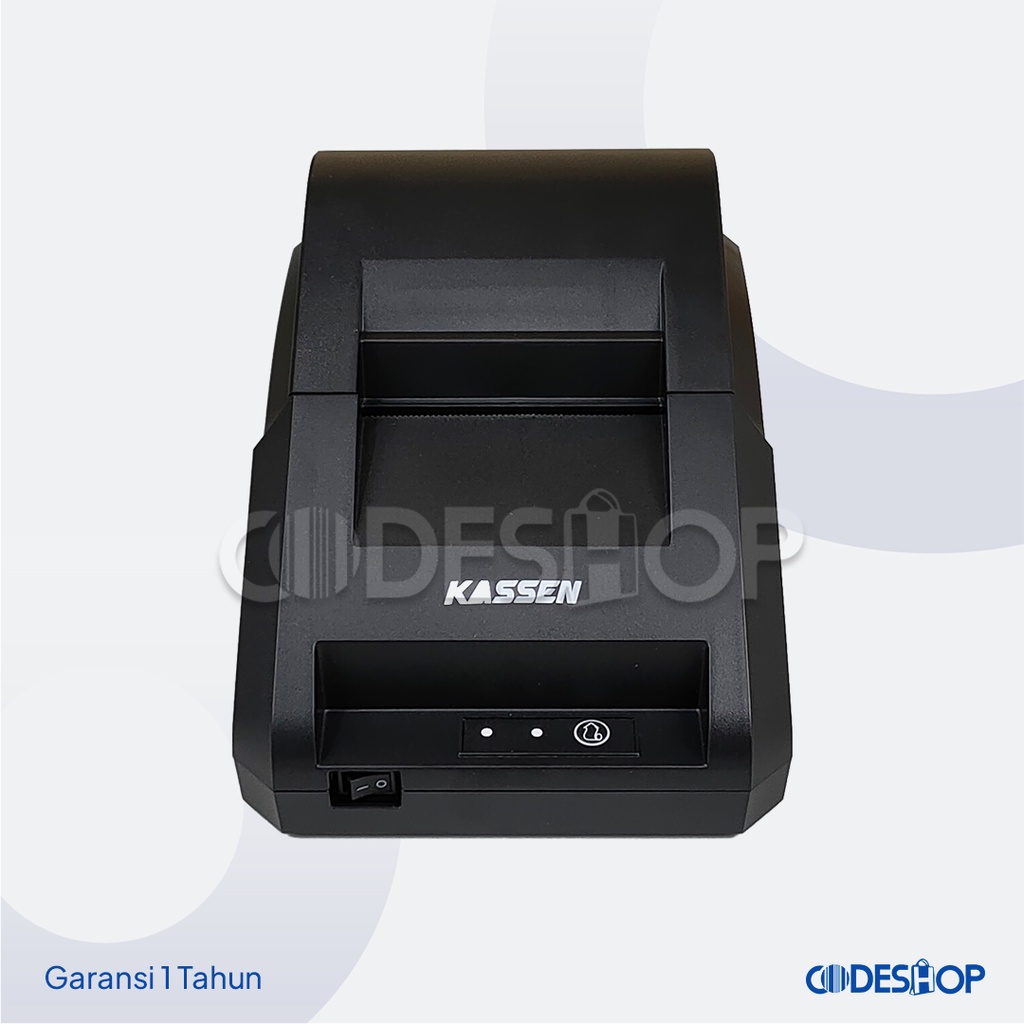 Printer Kassen BTP299 Bluetooth USB Ukuran Kertas 58mm