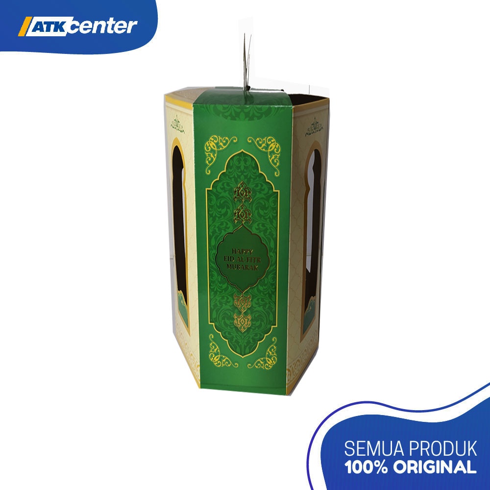 

HAMPER BOX MASJID HEXAGONAL / KARDUS KUE KERING LEBARAN IDUL FITRI