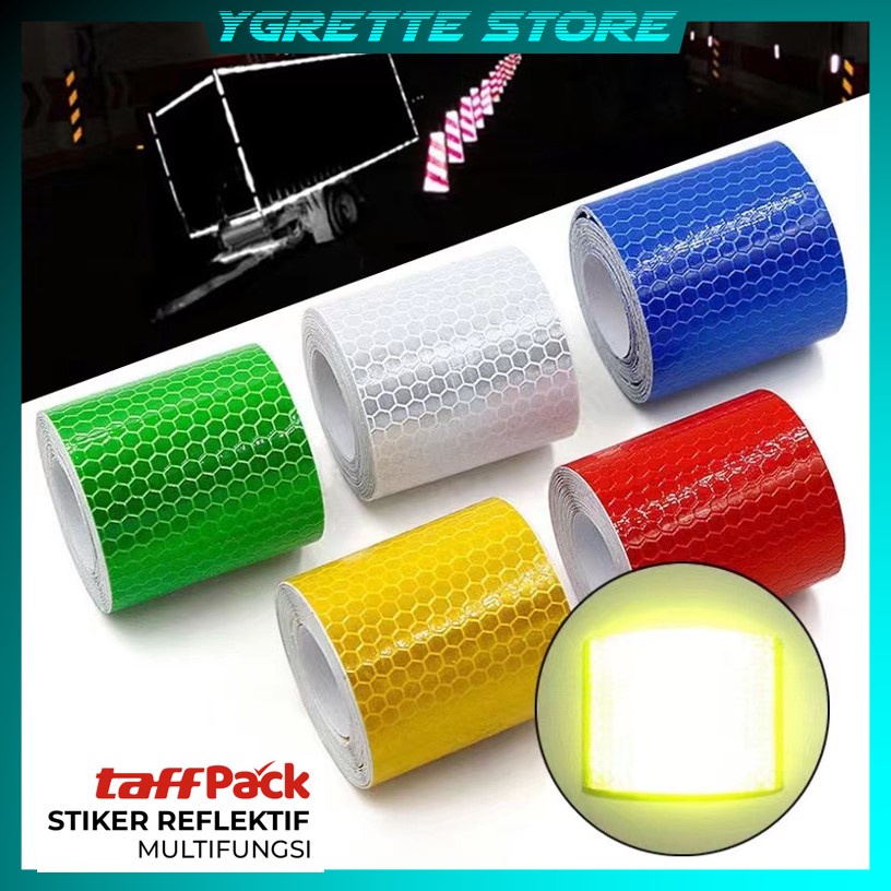 BABYBOZ - 3 METER REFLECTIVE STICKER stiker reflektif reflektor safety warning mobil motor sepeda