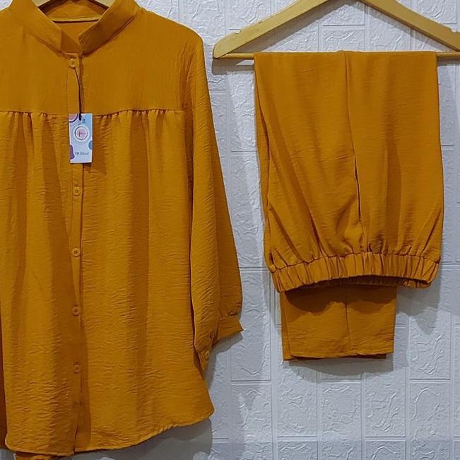 ➳ ONE SET RAYON CRINKLE AIRFLOW SETELAN // SETELAN RAYON CRINKLE AIRFLOW// DRESS RAYON // SETELAN RA