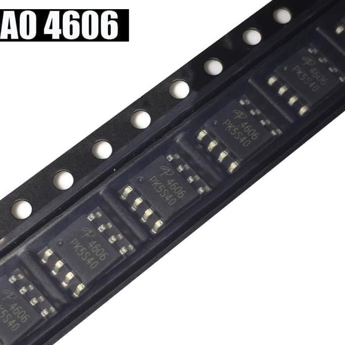 AO4606 MT4606 SI4606 AO 4606 MOSFET SOP-8 SMD IC AK59 puw331 Murah