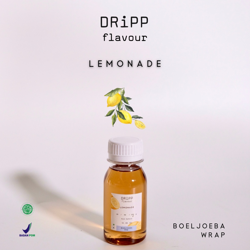 Dripp Lemonade Syrup Repack [30, 50, 100] g