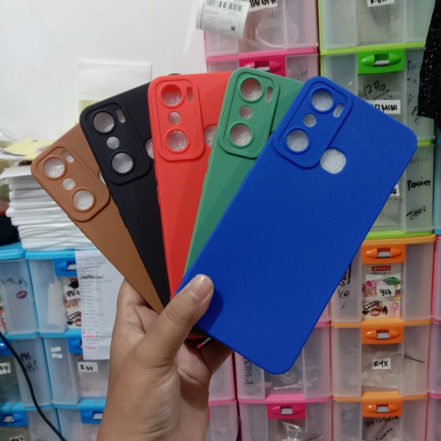 INFINIX HOT 20i HOT 20 5G HOT 20S HOT 12i HOT 12 PRO CASE SOFTCASE PRO CAMERA SILIKON KARET CASING PROTECT CAMERA COVER PELINDUNG KAMERA  FULL COVER MATTE EDGE CAMERA