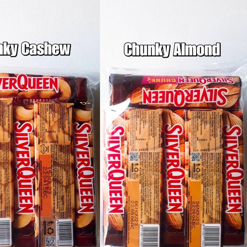 

➸ Coklat Silverqueen Chunky bar mini isi 12pcs ✭