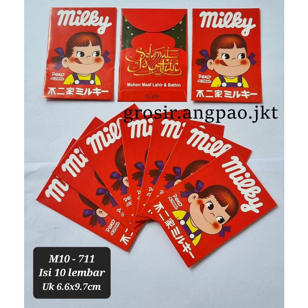 

AMPLOP LEBARAN IDUL FITRI SNACK UNIK KEKINIAN 1 PACK ISI 10 SIAP PAKAI UKURAN MEDIUM