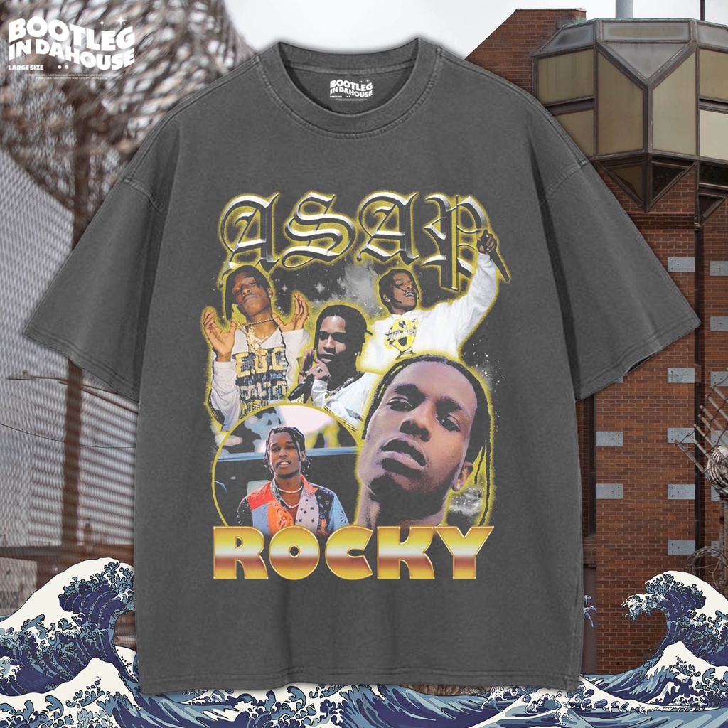 ASAP ROCKY Oversize T-shirt / Kaos Oversize ASAP ROCKY