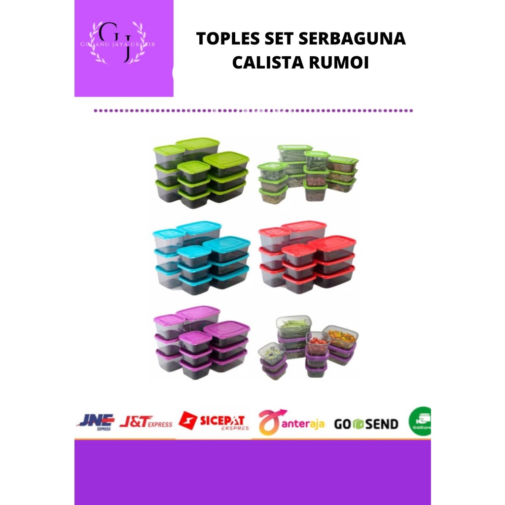 TOPLES SERBAGUNA  SET CALISTA RUMOI