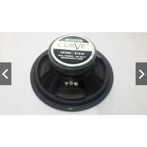 Speaker Curve 8 inch woofer 818 W Original