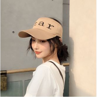 BV.ID TP951 Topi Sporty Star Wanita Rajut Sport Golf Cap Jogging Fashion Korea Cewek Import