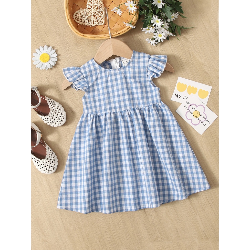 BabyGo DRESS BAYI ANAK KIRANA 100% cotton / Baju Bayi Perempuan