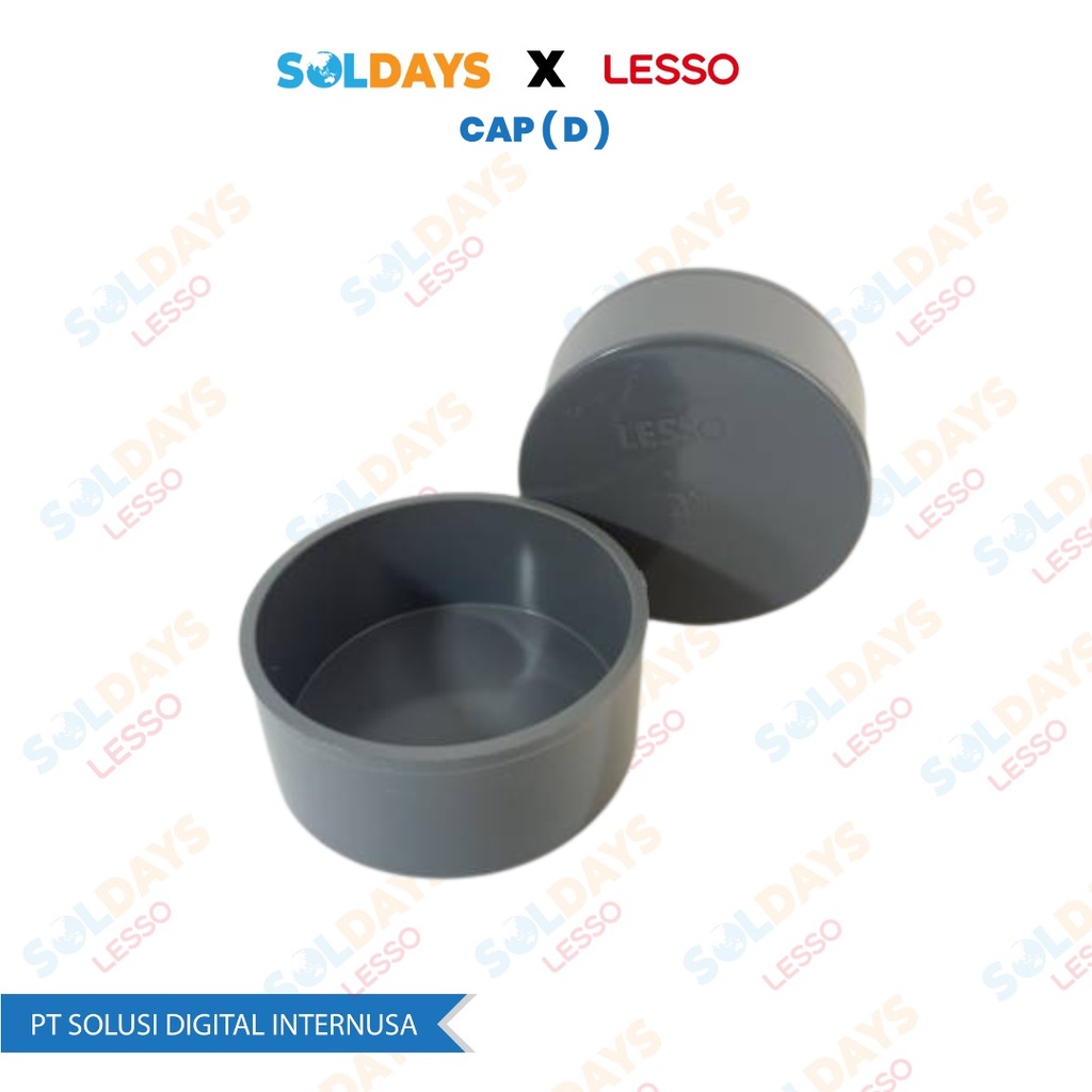 Lesso Cap (D ) 1 1/2&quot; / Cap ( D ) 1 1/2 inch / Pipa PVC Fittings