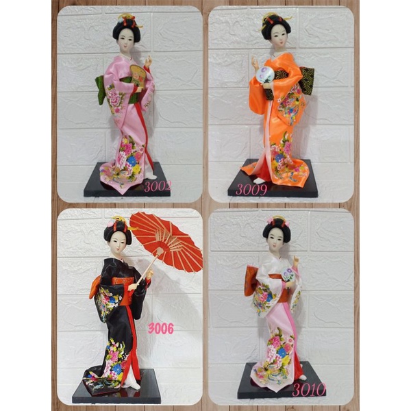 Boneka geisha jepang / geisha doll / boneka geisha / jepang doll / boneka jepang geisha