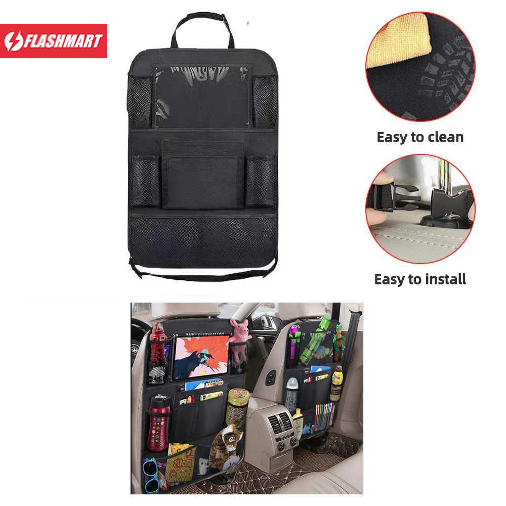Flashmart Tas Gantung Kursi Mobil Backseat Organizer Touch Screen - Kz031