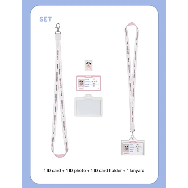 [READY STOCK] ID CARD HOLDER LANYARD CARAT SEVENTEEN OFFICIAL 2023