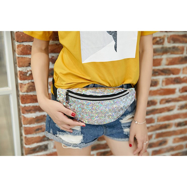 FYGALERY FYG1302 Waist Bag Tas Wanita Tas Selempang Fashion Murah